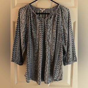 Sonoma Brand slip-on Blouse - SZ Med